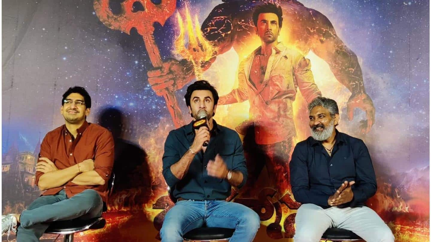 Watch: Ranbir Kapoor promotes 'Brahmastra' in Visakhapatnam in style