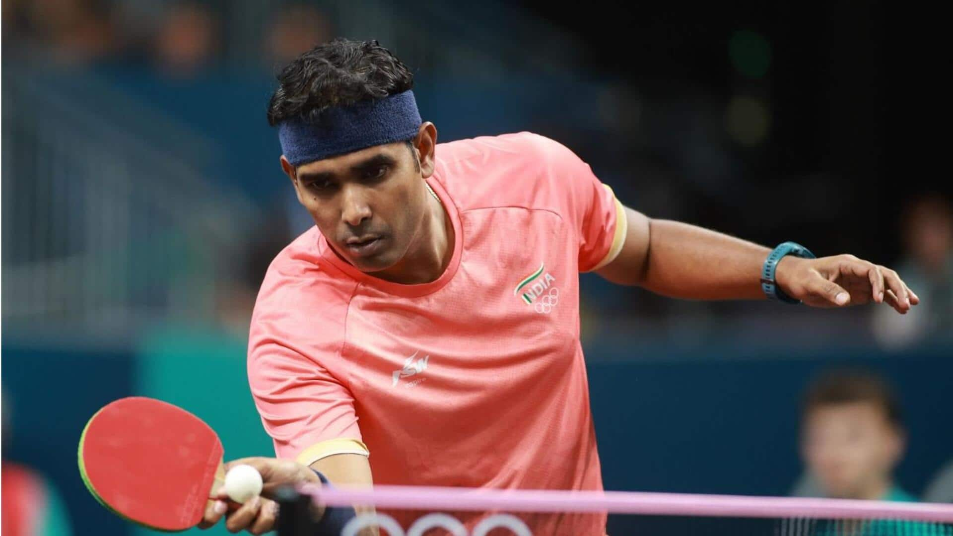 Sharath Kamal postpones retirement, commits to another professional season