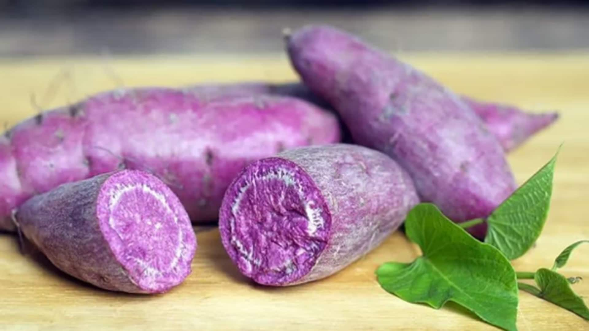 Purple yam-infused breakfasts for health