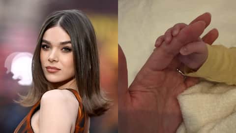 Hailee Steinfeld shares 1st photos of newborn on Mother's Day