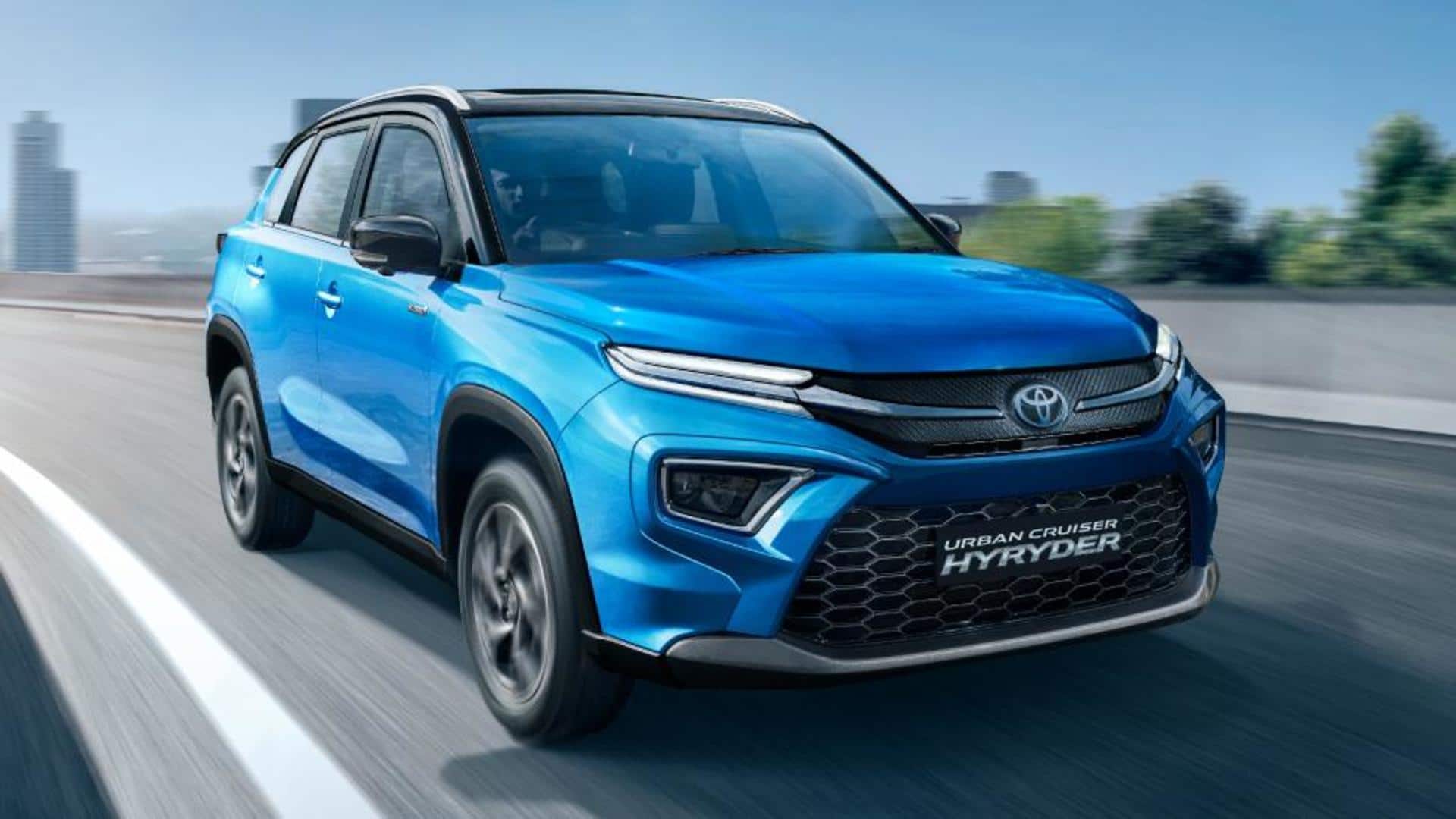 Toyota Urban Cruiser Hyryder SUV recalled over issue with seatbelts