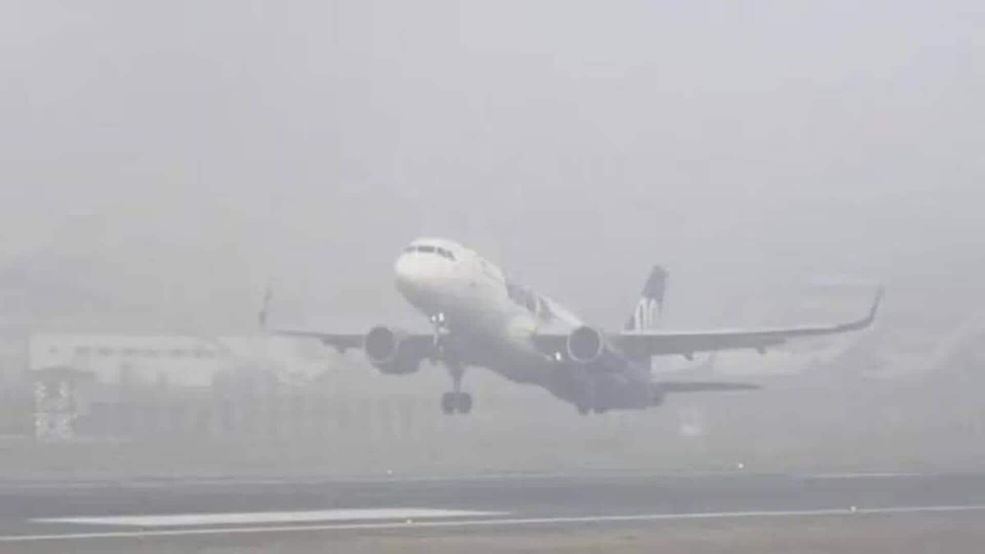40 flights canceled as dense fog disrupts operations in Delhi