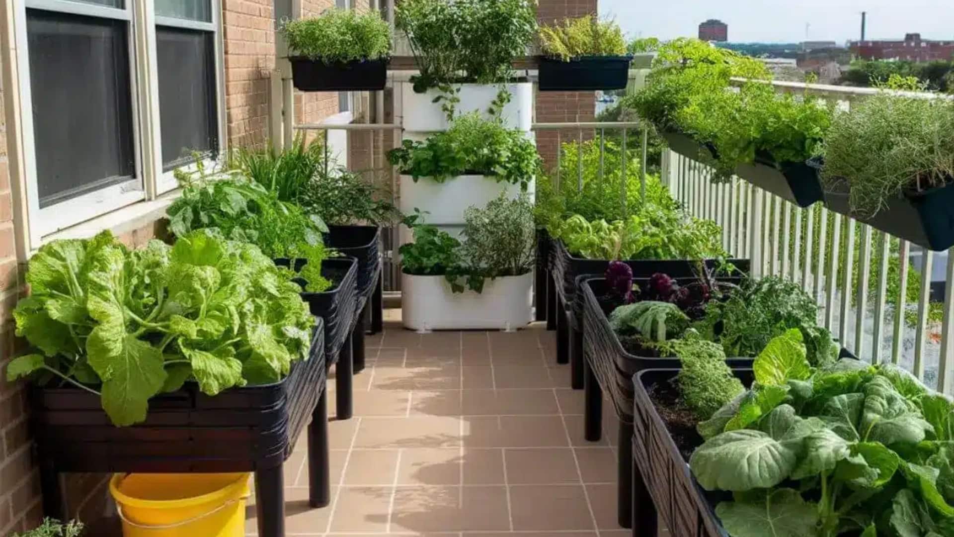 How to grow herbs on your balcony (on a budget)