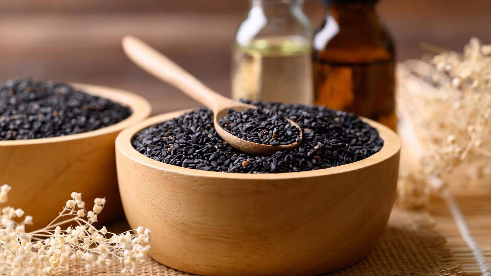 5 surprising benefits of black sesame seeds