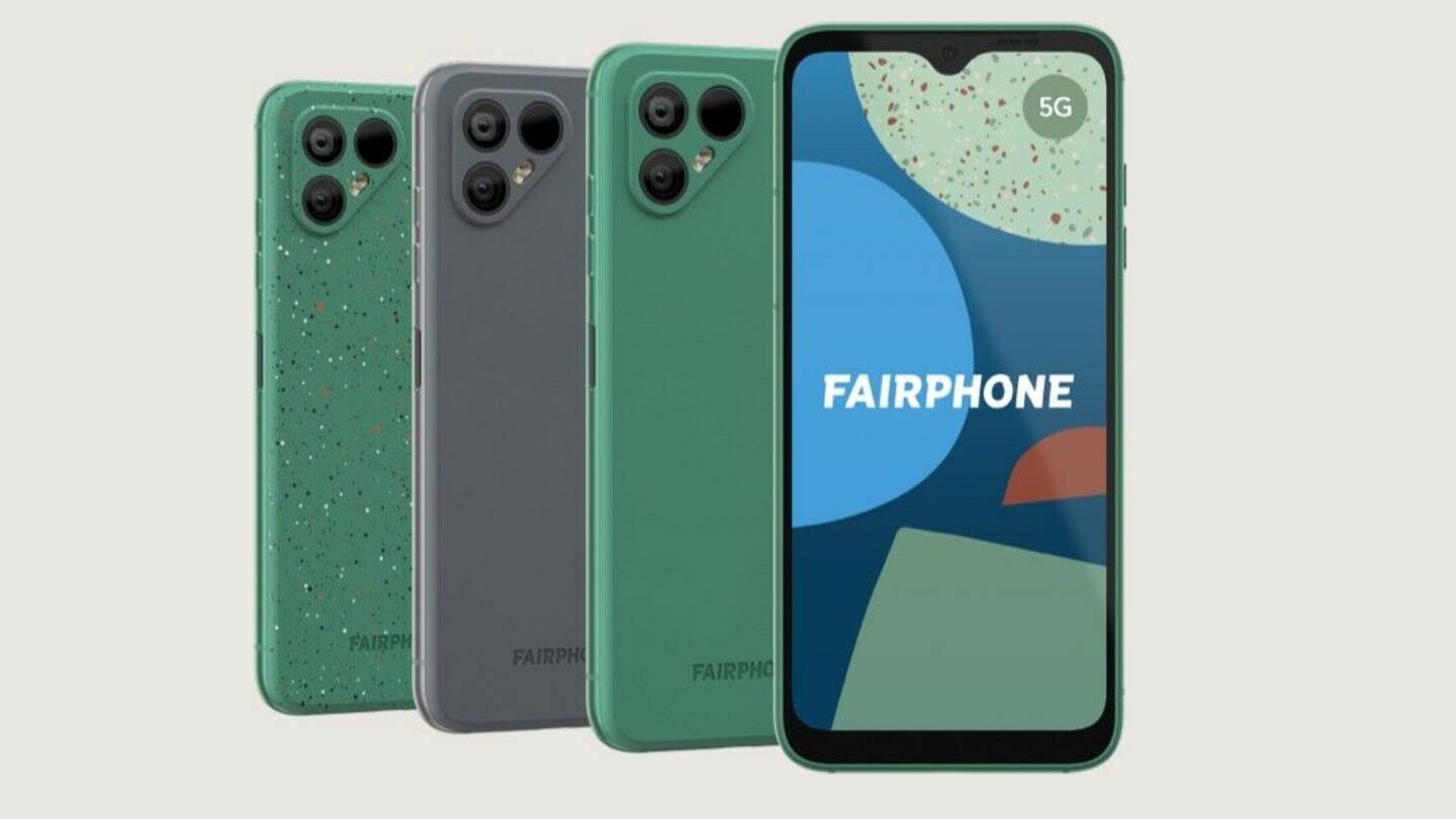 Fairphone 4 'sustainable' smartphone, with dual 48MP rear cameras, launched