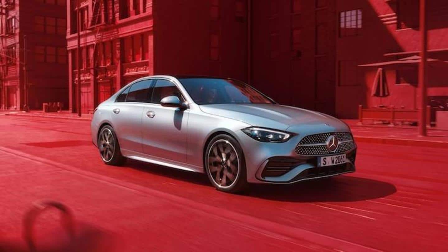 2022 Mercedes-Benz C-Class unveiled in India; launch on May 10