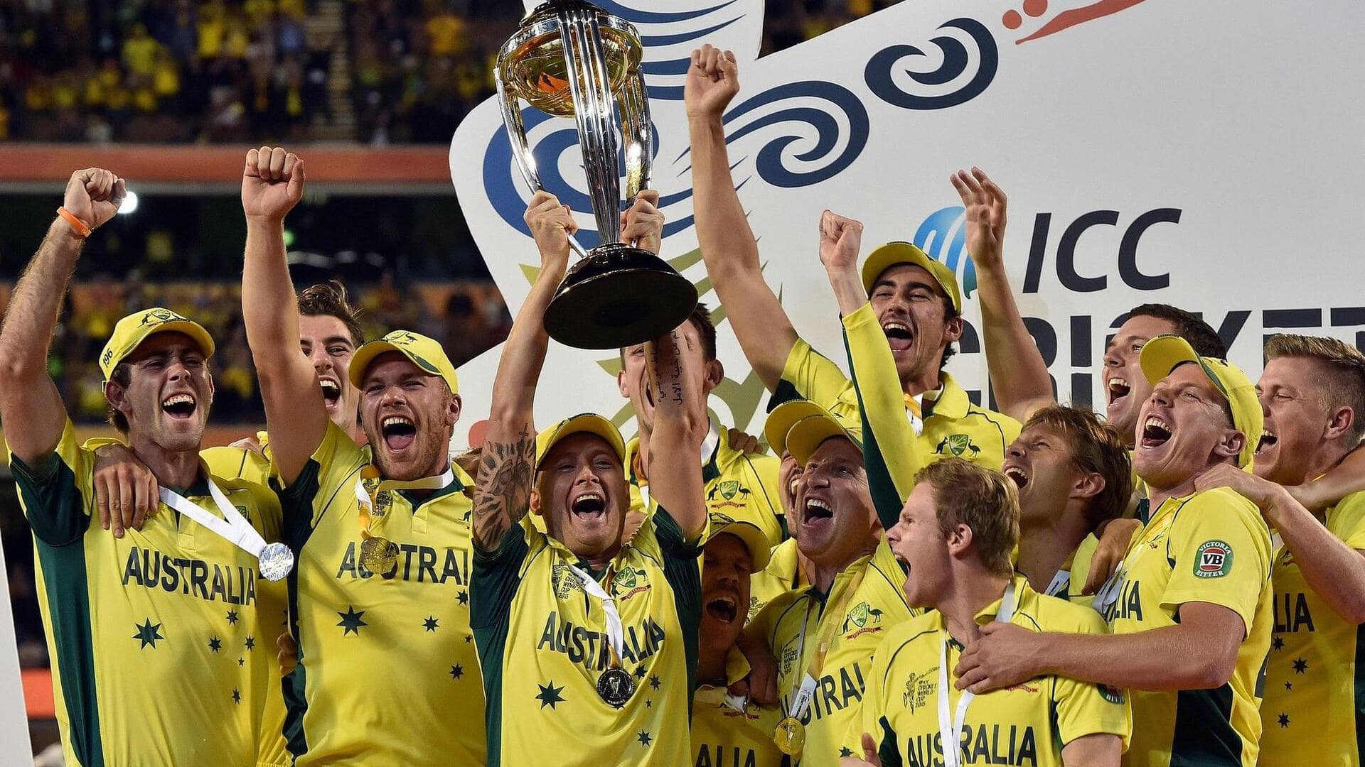 ICC Cricket World Cup: Statistical analysis of Australia's trophy-wining campaigns