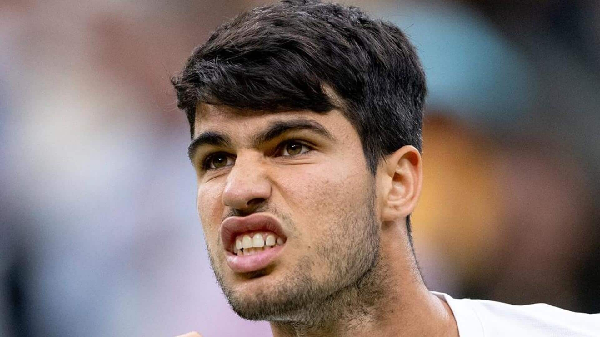 Carlos Alcaraz beats Ugo Humbert, reaches Wimbledon 2024 quarter-finals: Stats