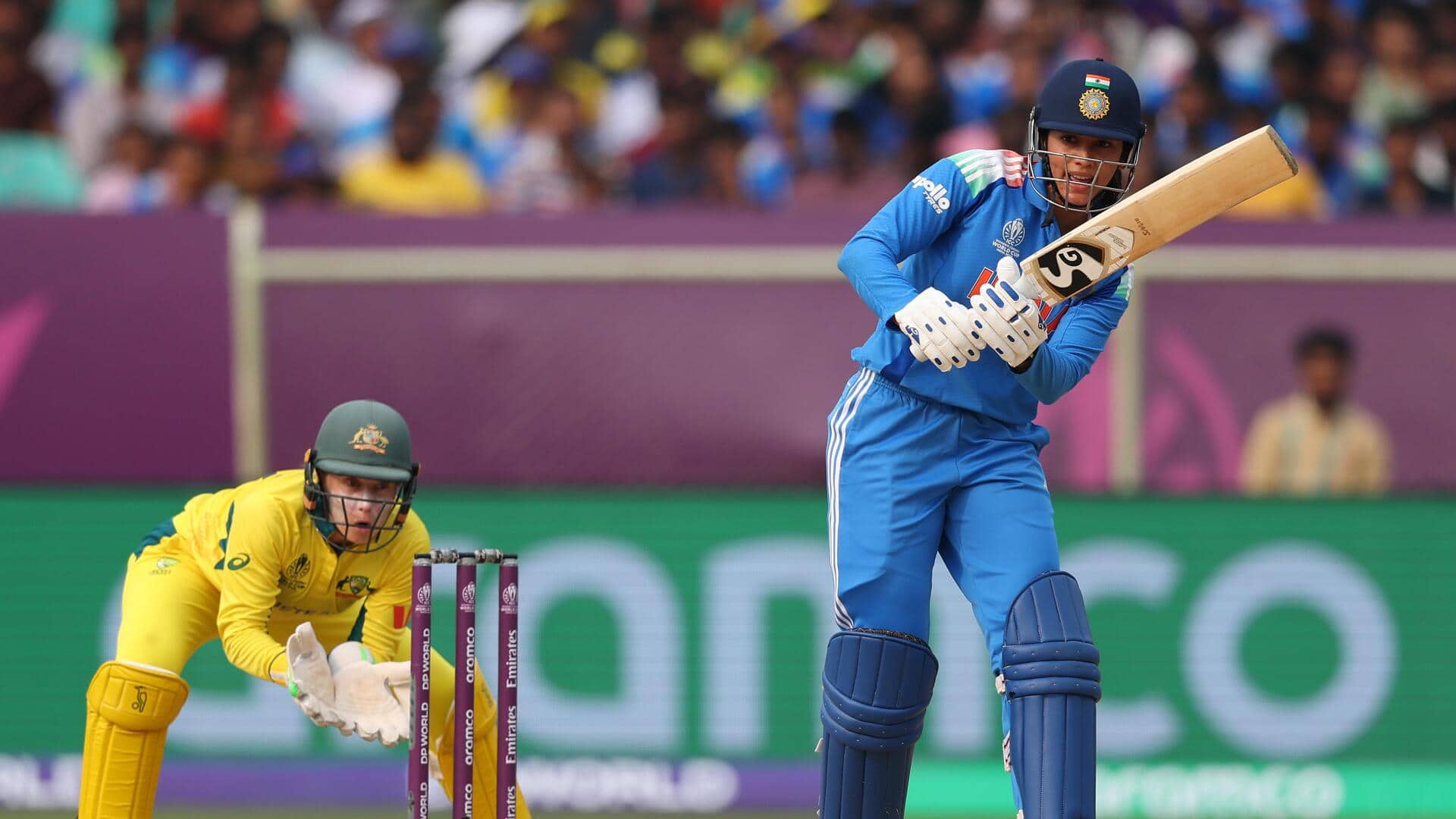 Smriti Mandhana becomes 2nd-highest scorer in IND-AUS WODIs: Stats 
