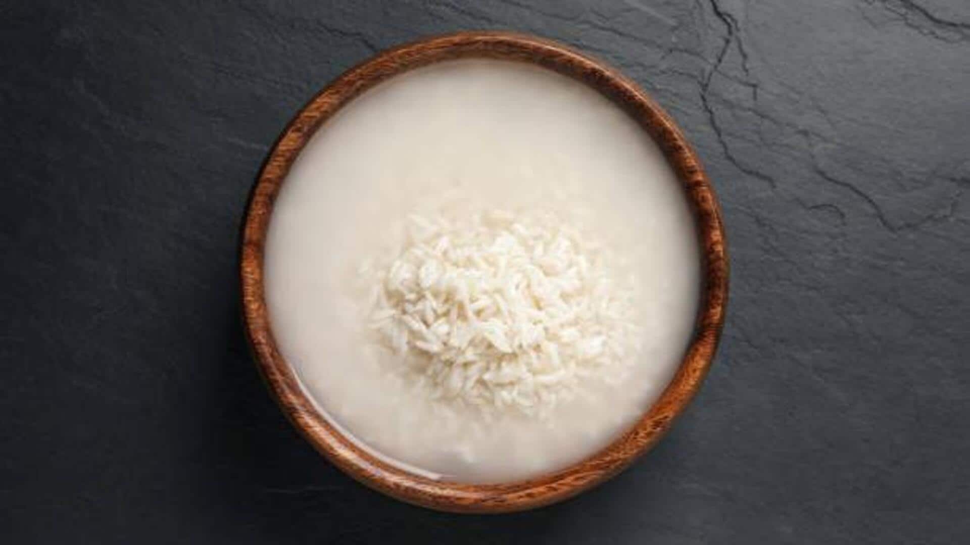 How to use rice water in cooking How to use rice water in cooking