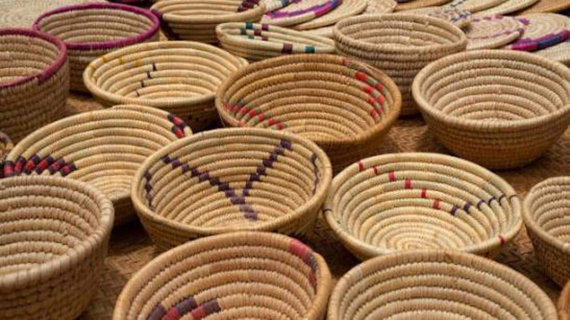 How to make a traditional Yoruba basket