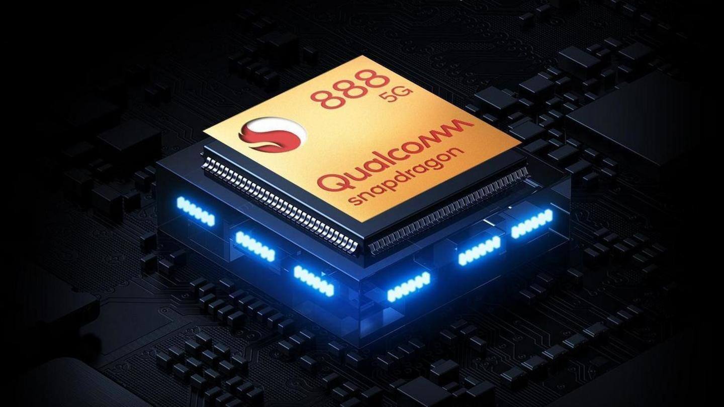 The phone is backed by a Snapdragon 888 chipset The phone is backed by a Snapdragon 888 chipset