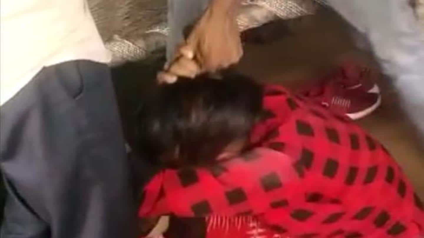 'Do not beat her so badly' 'Do not beat her so badly'