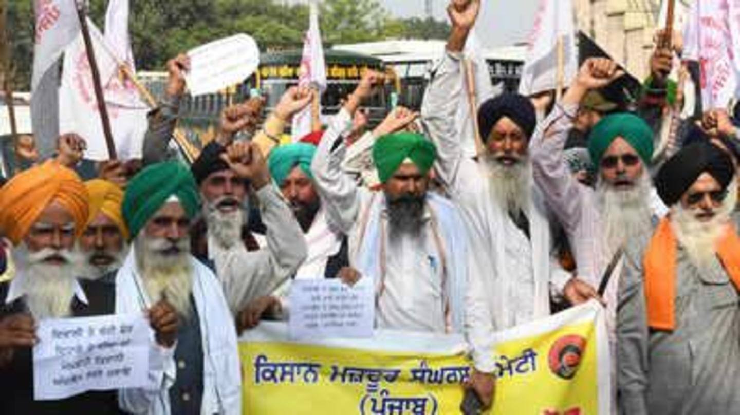 Farmers make six demands Farmers make six demands