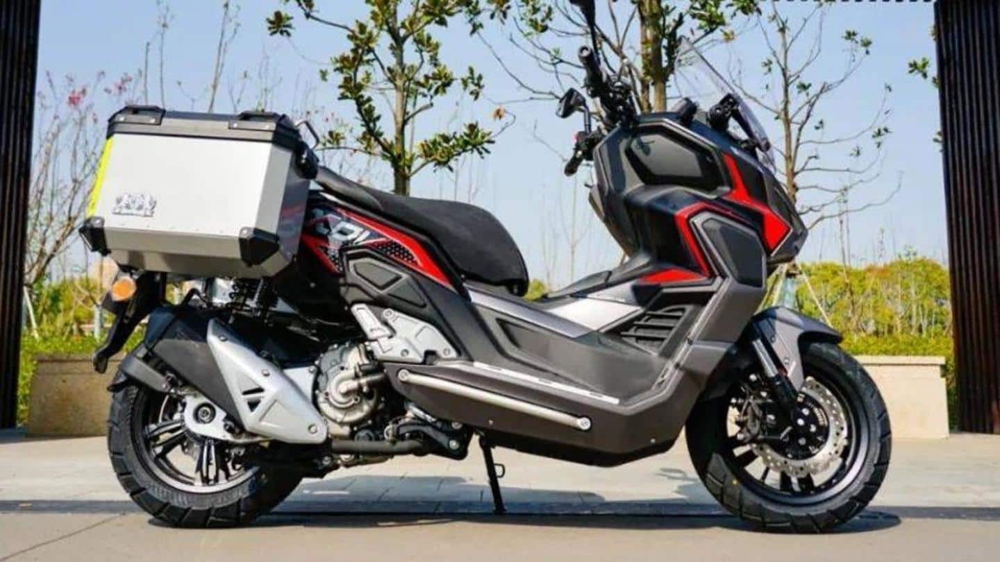 Longjia XDV 250Si maxi-scooter goes official with sporty looks