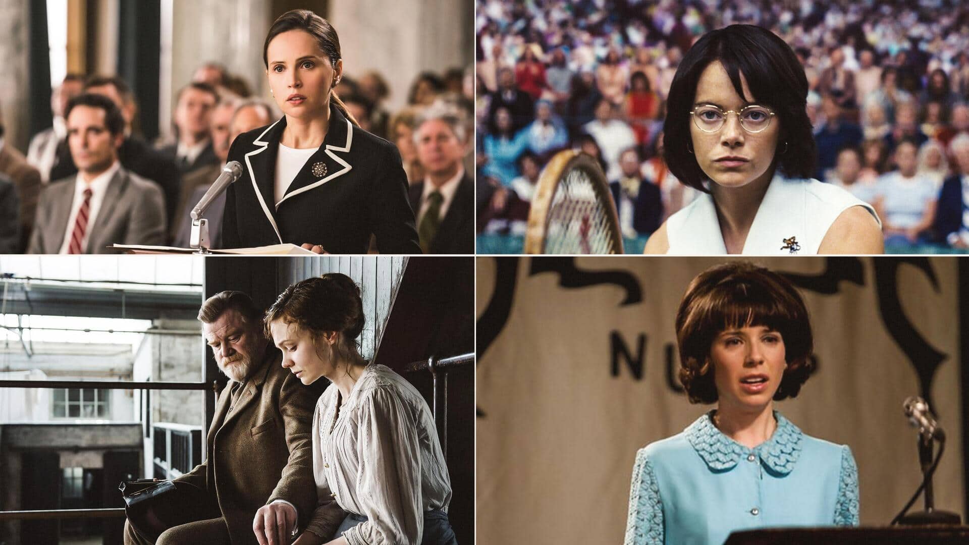 'Suffragette' to 'Battle of Sexes': Hollywood movies on women's rights