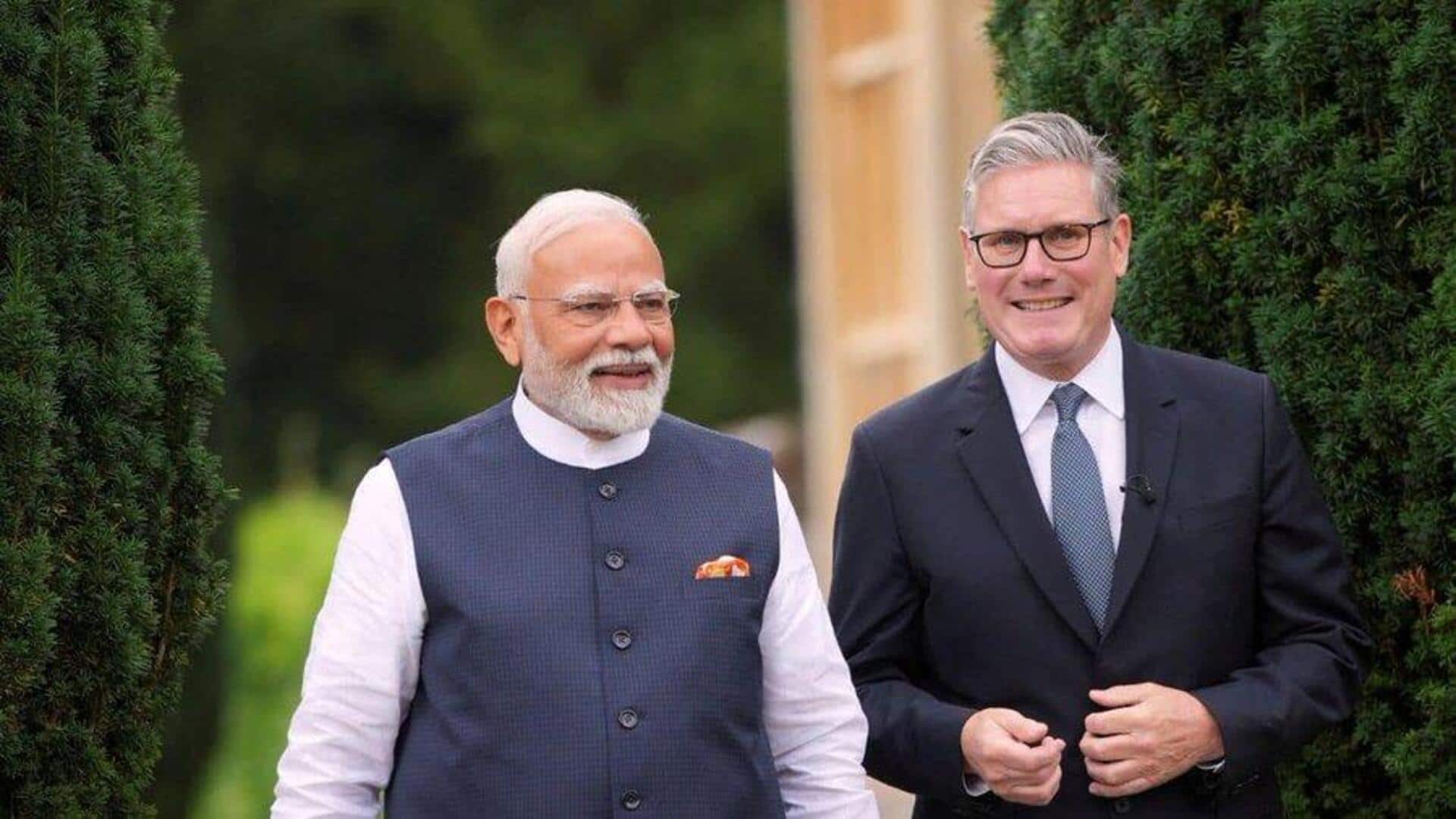 UK PM Starmer arrives in Mumbai with 125-member business delegation