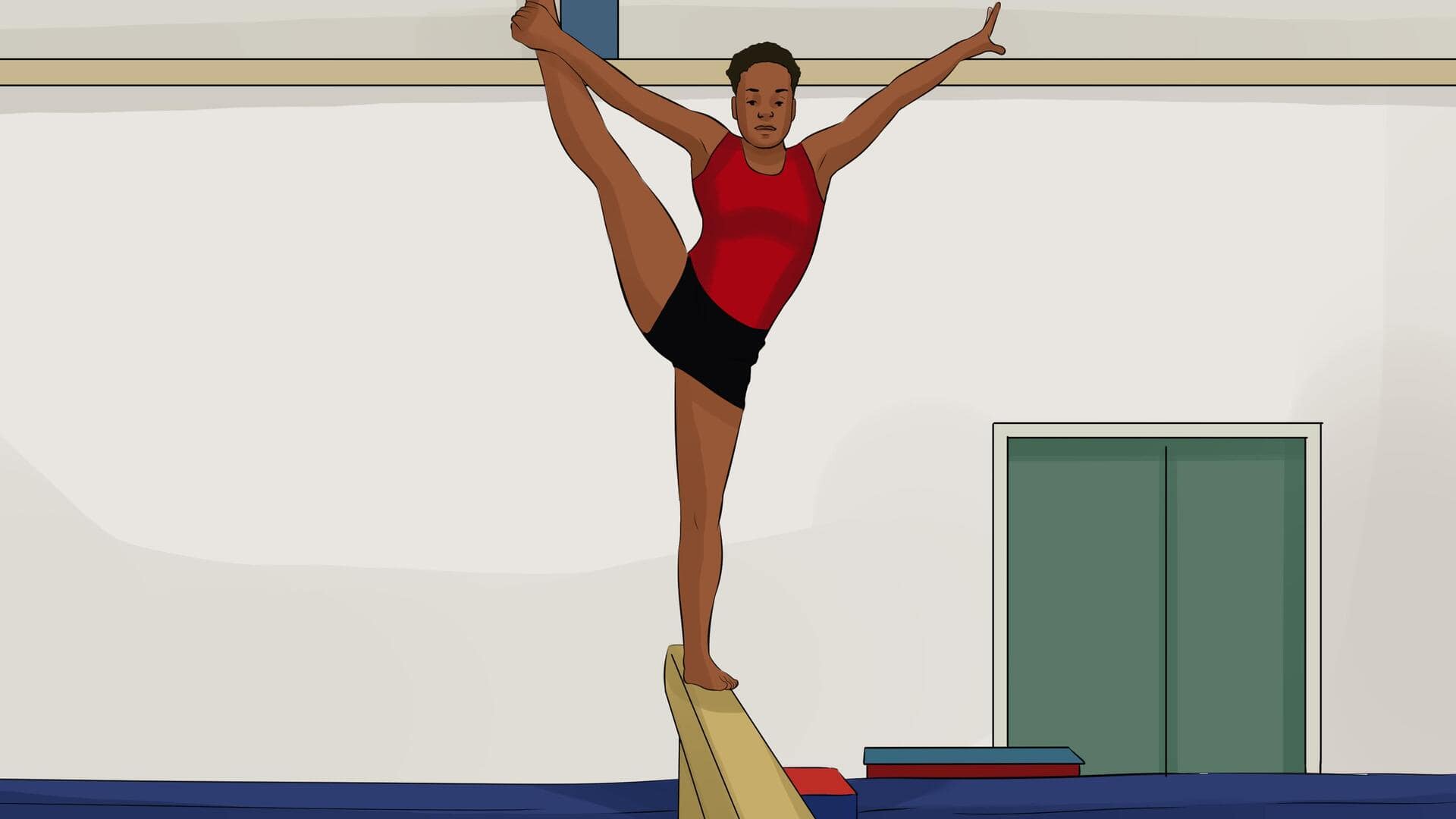 Balance beam walking: 5 health benefits