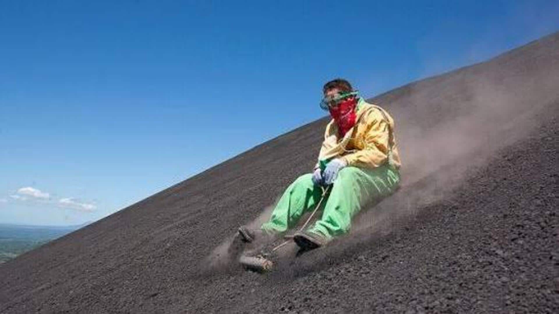 Where to try volcano boarding in East Africa
