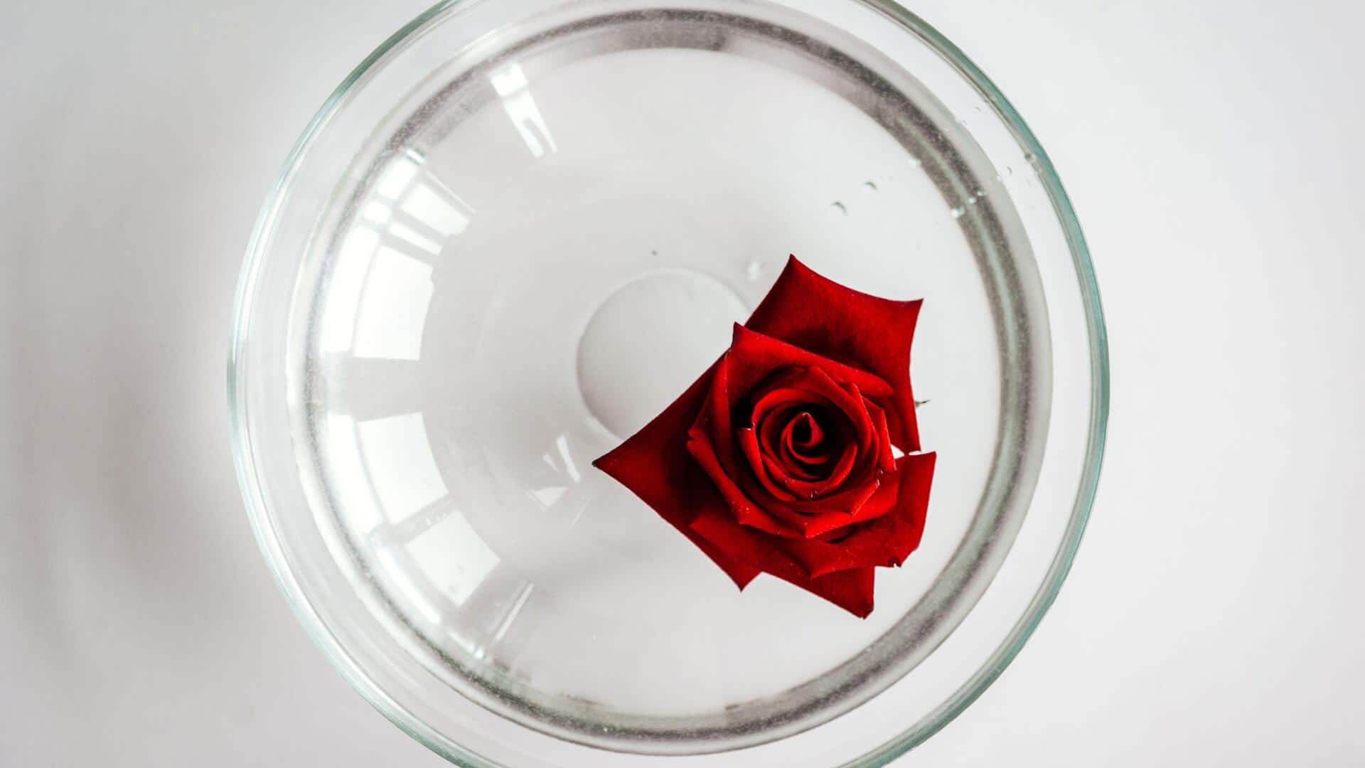 Surprising hair benefits of rose water