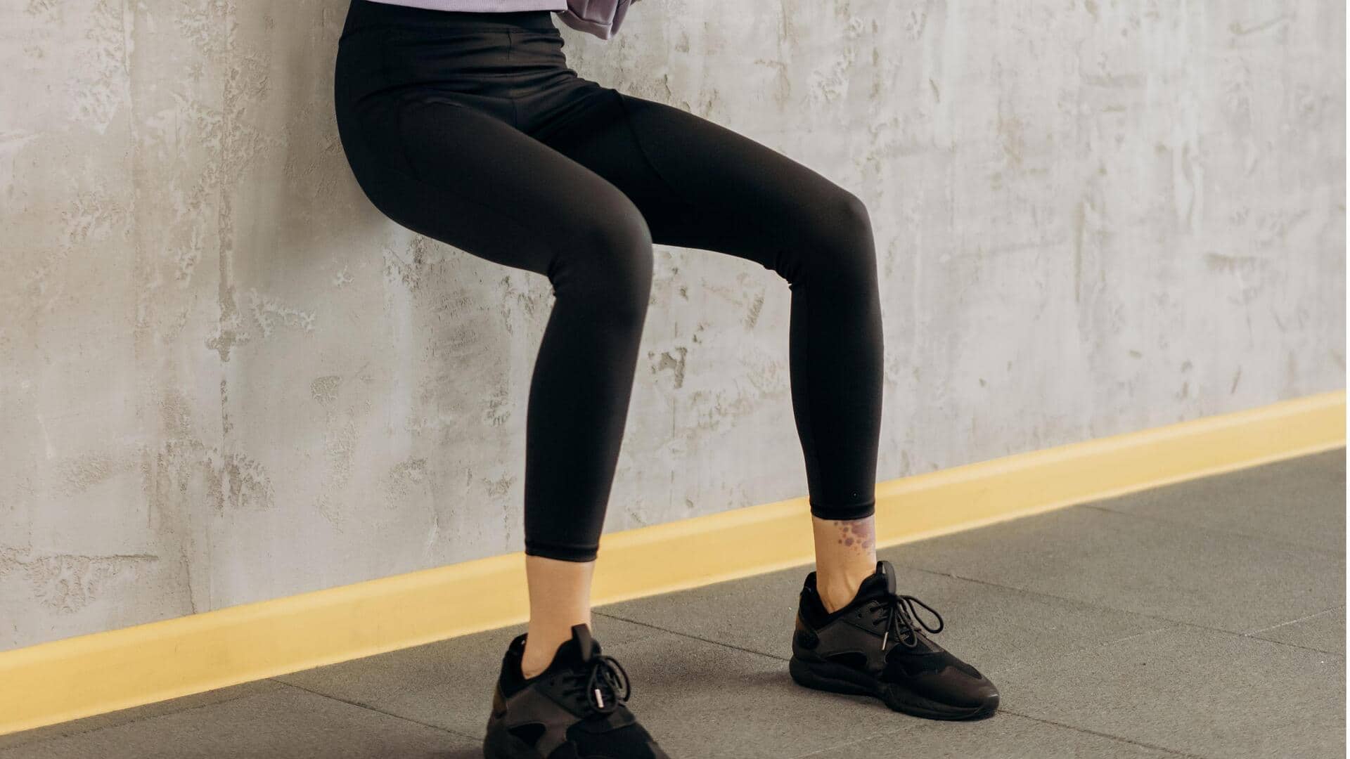 Improve your leg strength with these wall sit variations