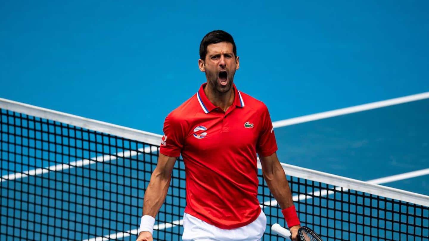 'Pressure is a privilege', says Djokovic as history beckons him