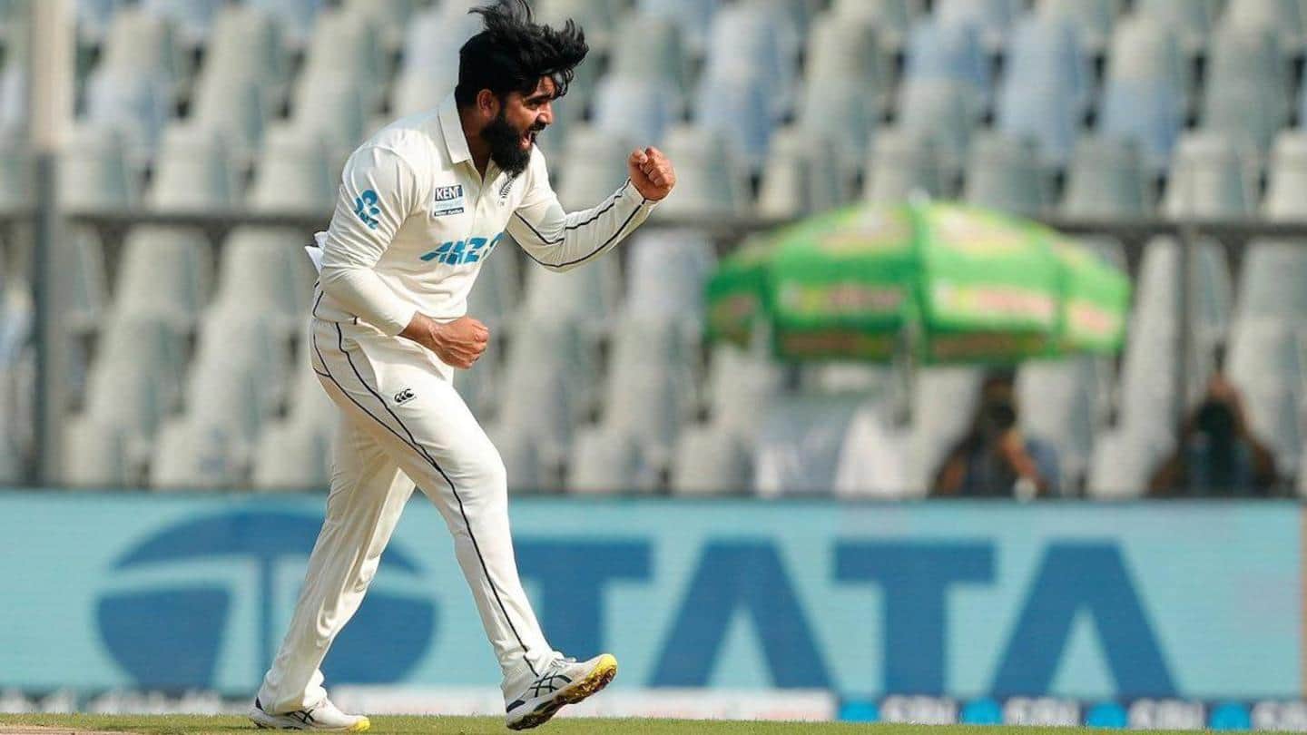 A perfect 10 for Ajaz Patel A perfect 10 for Ajaz Patel