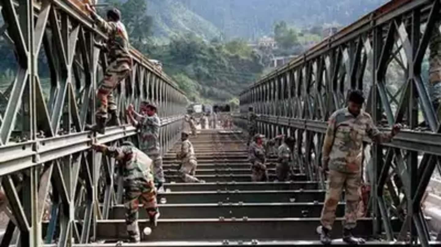 Army rebuilds bridges overnight to make way for Amarnath pilgrims