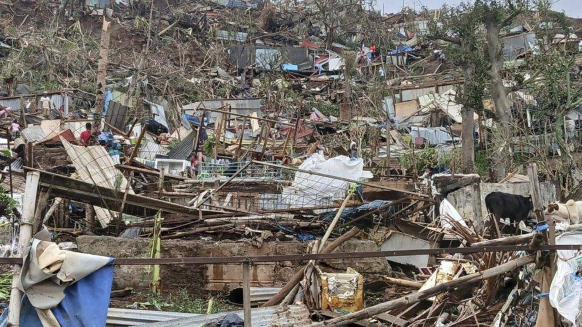 Cyclone Chido kills 11 in France's Mayotte; 1.7M at risk