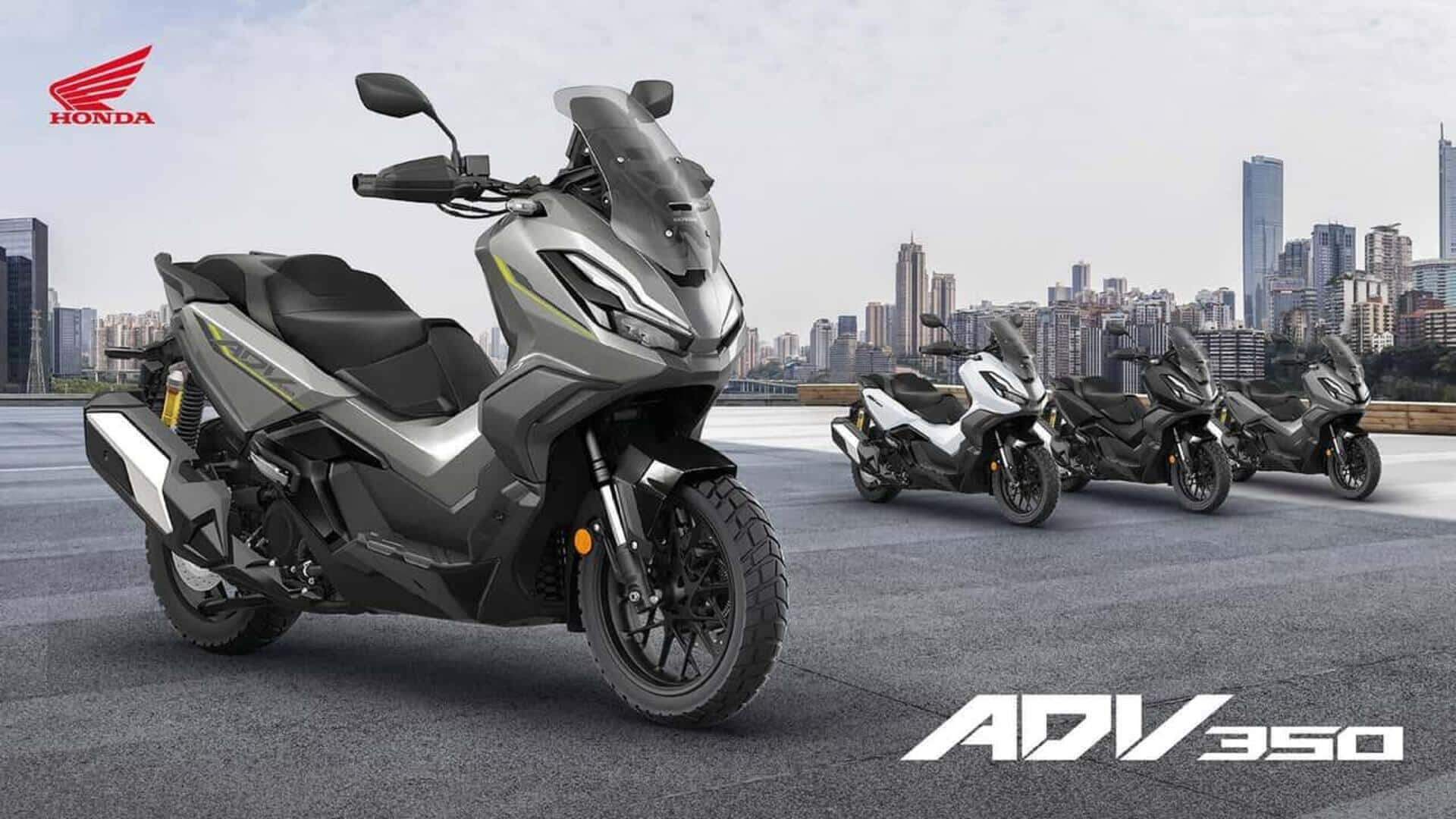 2026 Honda ADV 350 breaks cover: Check top features