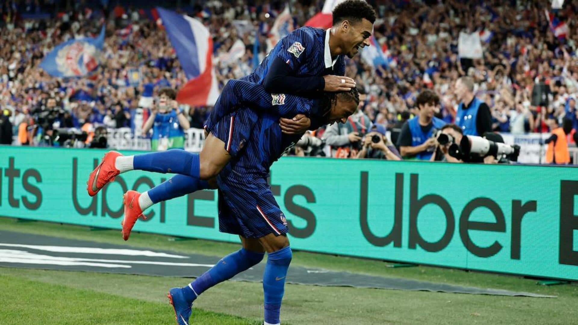 Nations League: France come from behind to beat Belgium 4-1