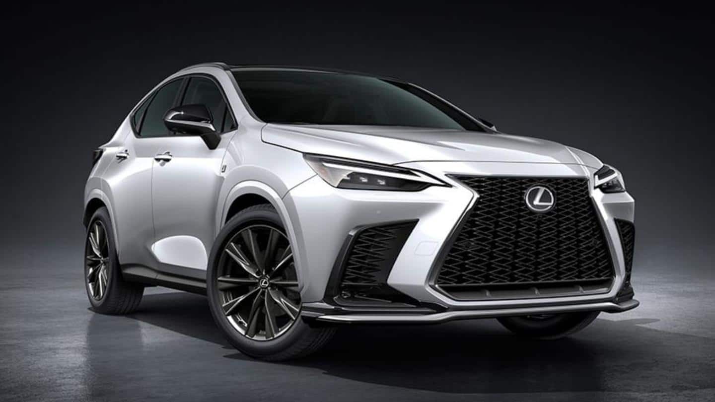 2022 Lexus NX 350h's India launch set for March 9