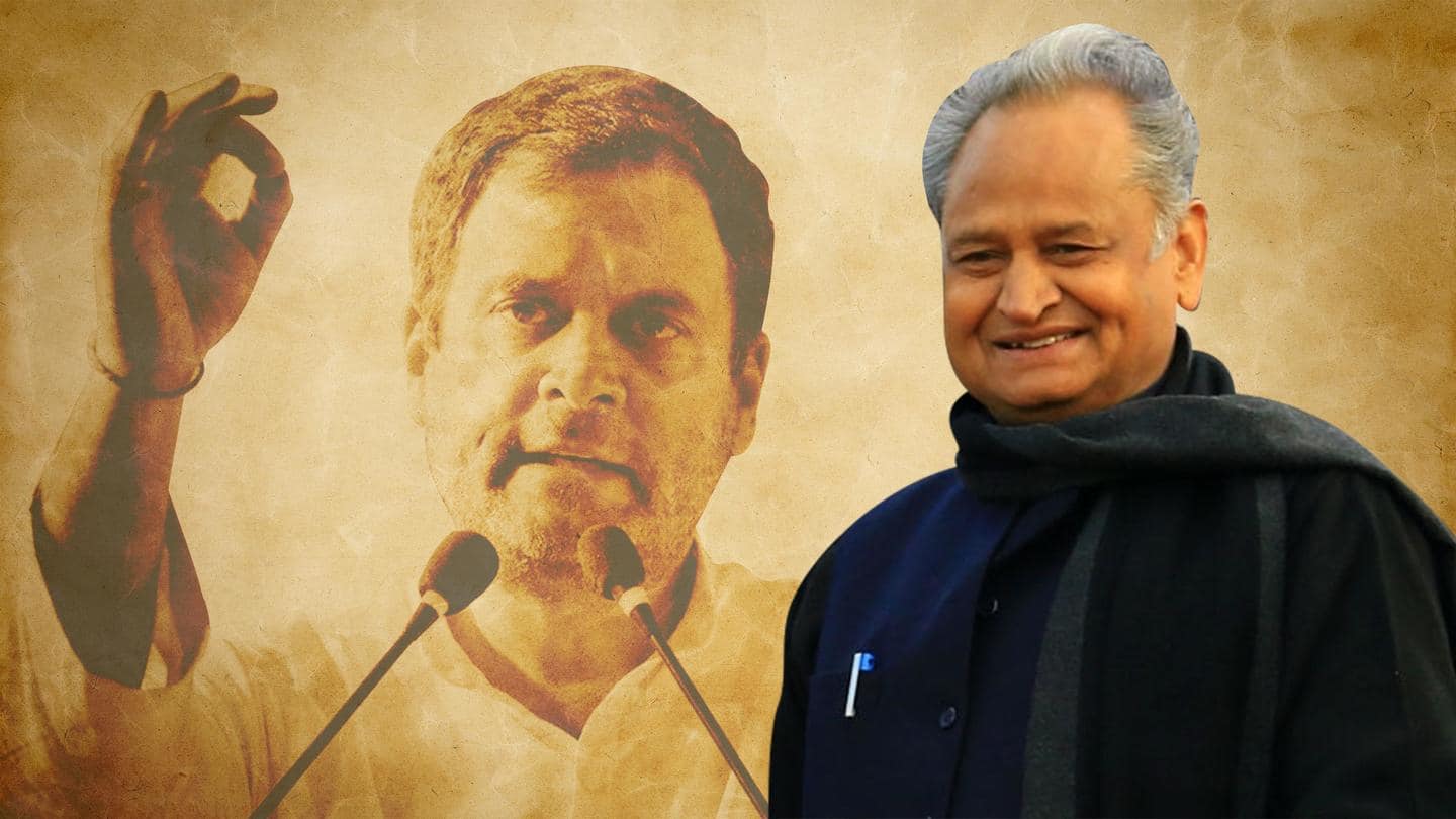 Gehlot confirms Congress president poll bid, says 'Gandhis won't contest'