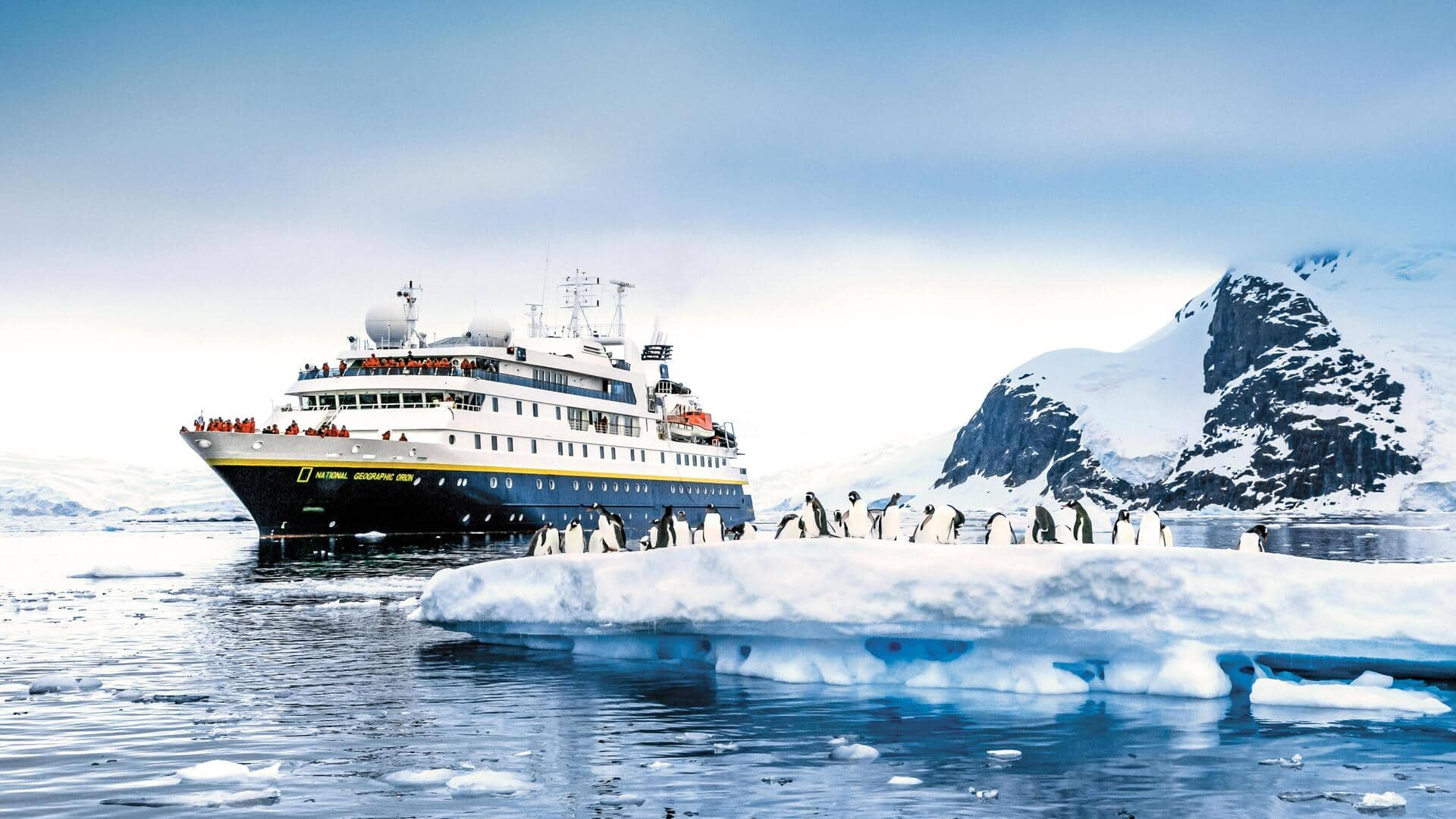 Antarctic expedition cruise: Encounter majestic wildlife and icebergs