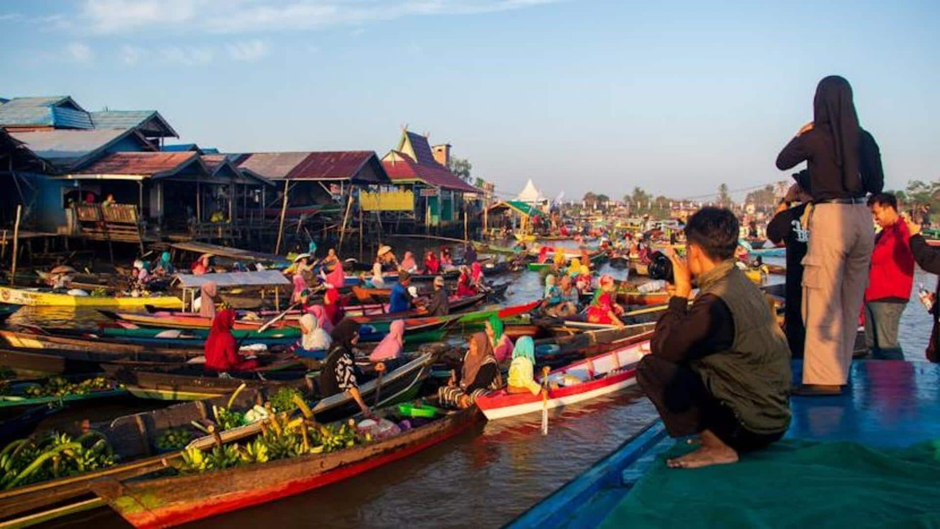 Navigating Bangkok's vibrant floating markets, Thailand