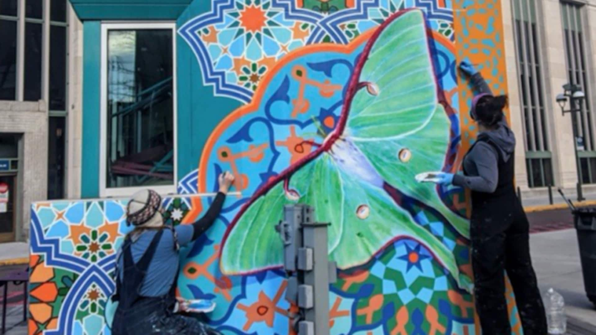 Eco-mural painting: Revitalizing communities globally