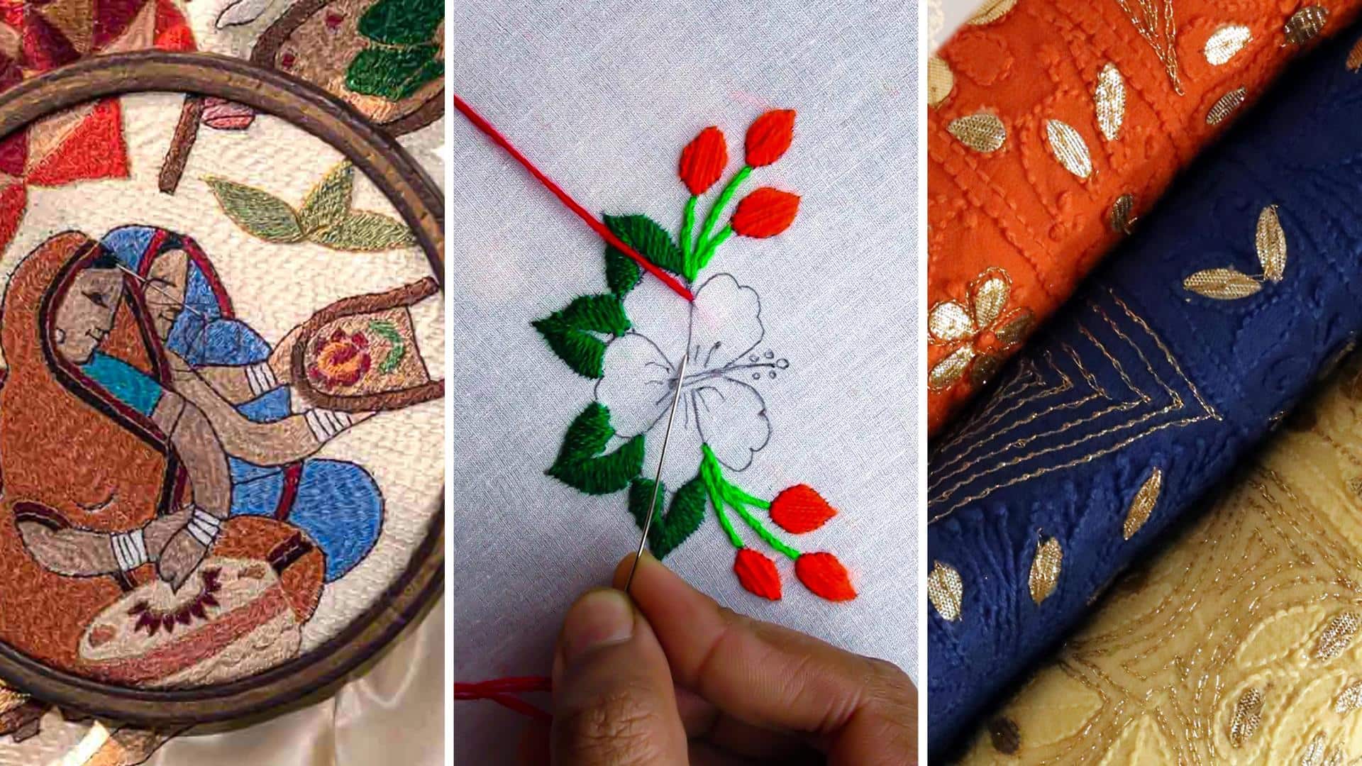 6 Indian embroideries that scream regal