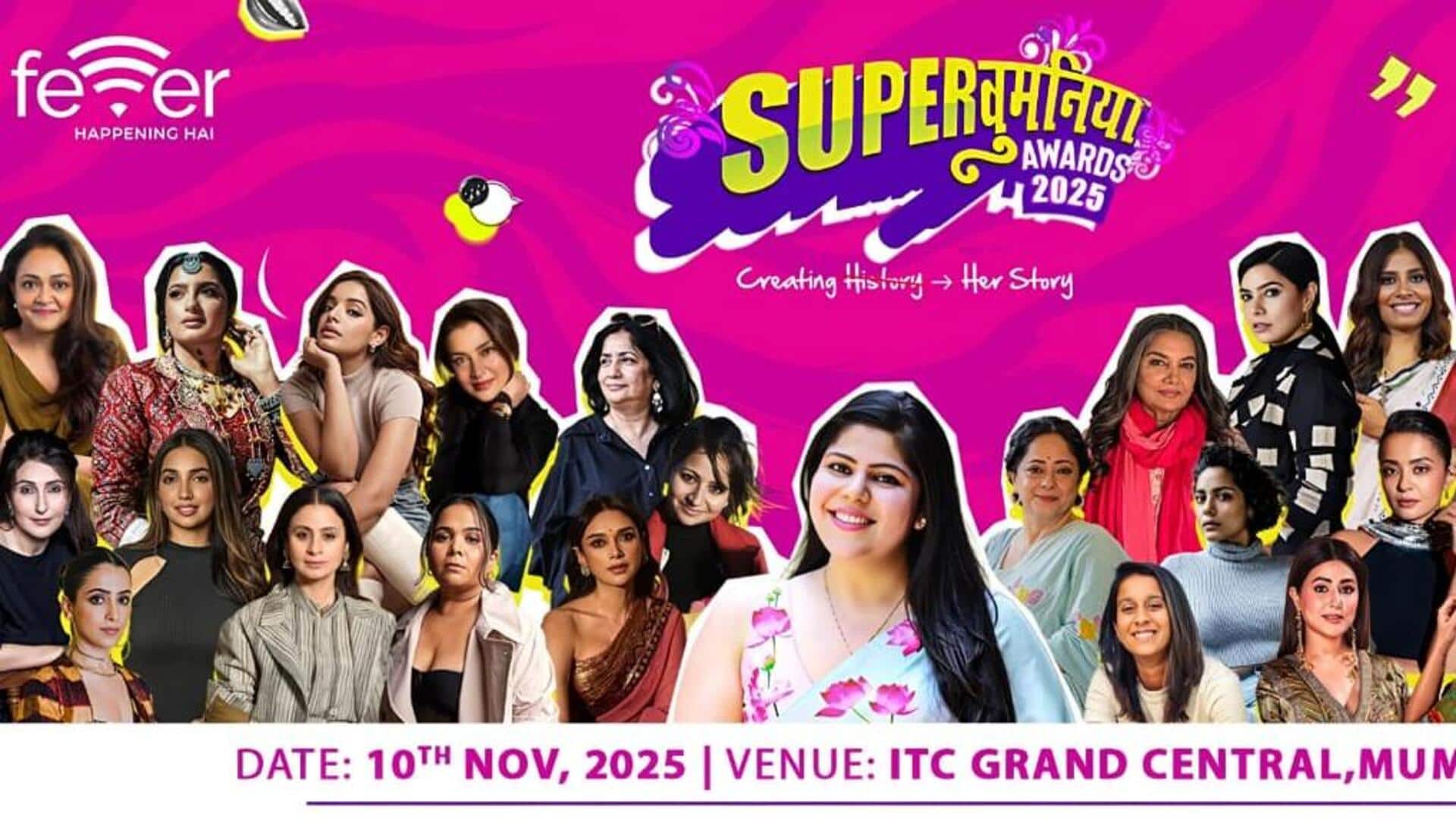 Superwomaniya Awards 2025: Shabana Azmi, Jemimah Rodrigues to be honored
