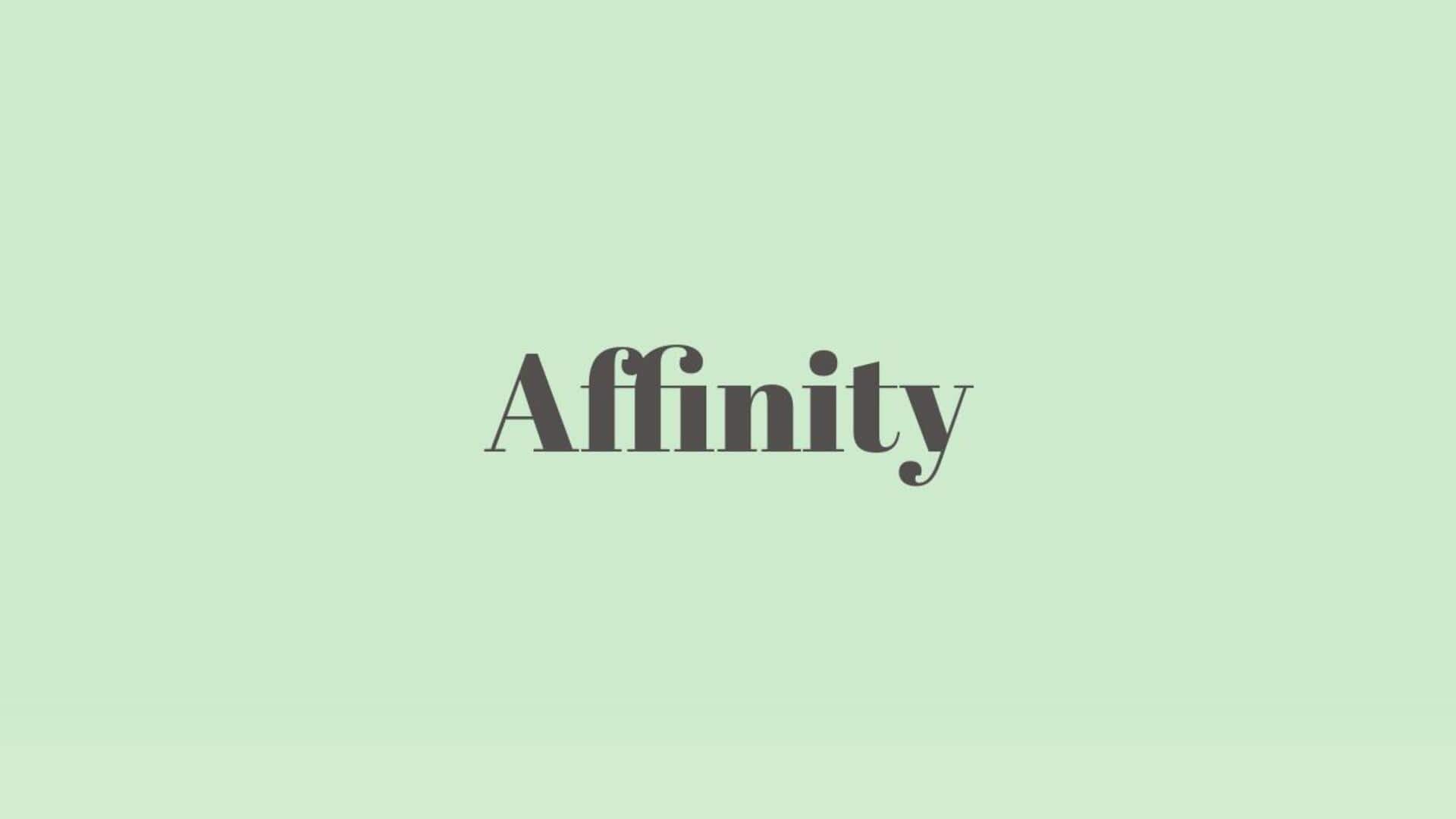 Word of the Day: Affinity