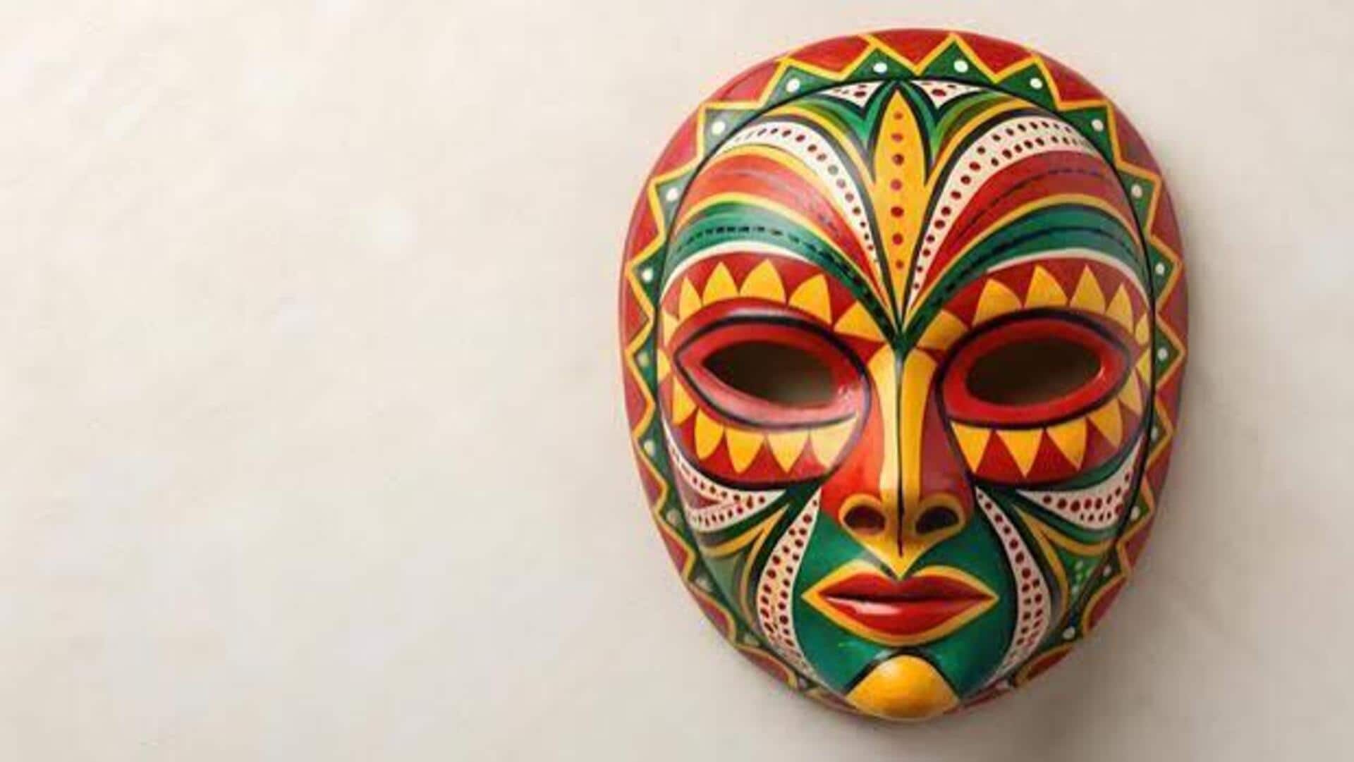 How to make masks with coconut shells