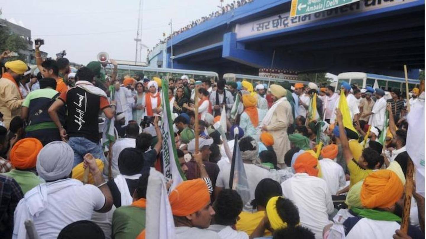 Security tightened in Karnal; leaders said protest to be peaceful Security tightened in Karnal; leaders said protest to be peaceful