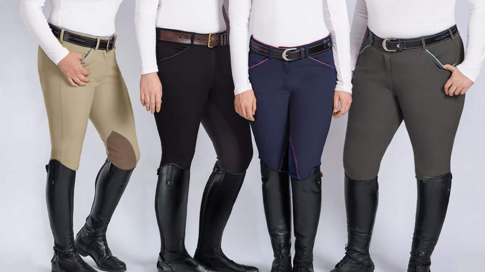 Breeches are back, and how!