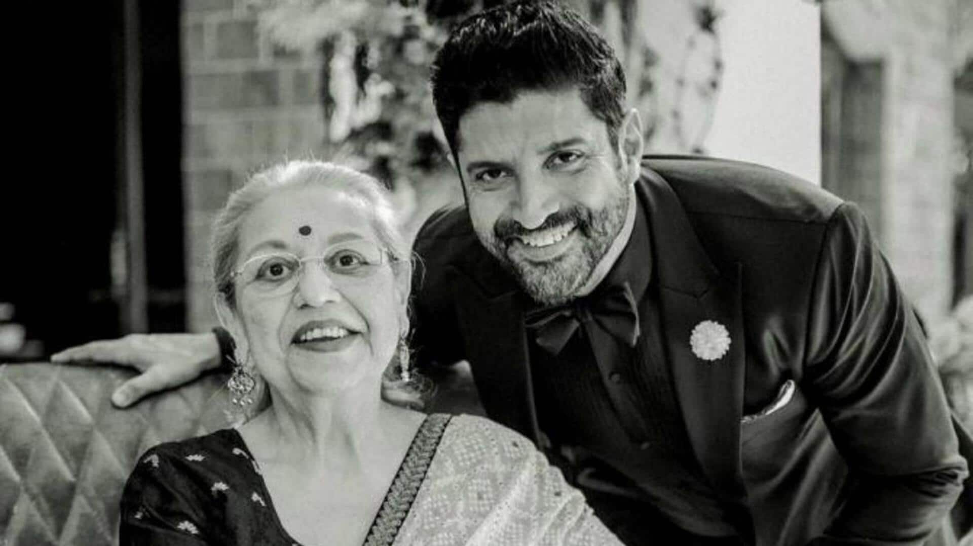 'Extremely upsetting': Farhan on mother Honey Irani's missing 'DDLJ' credit
