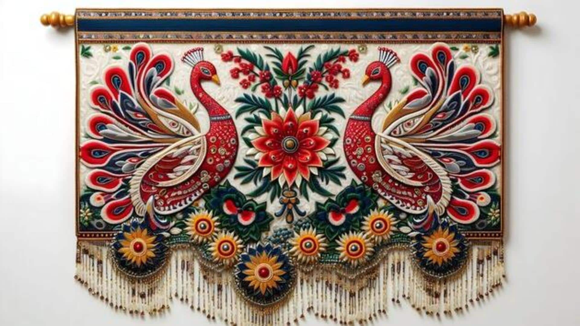 Use fabric collages to elevate any space 