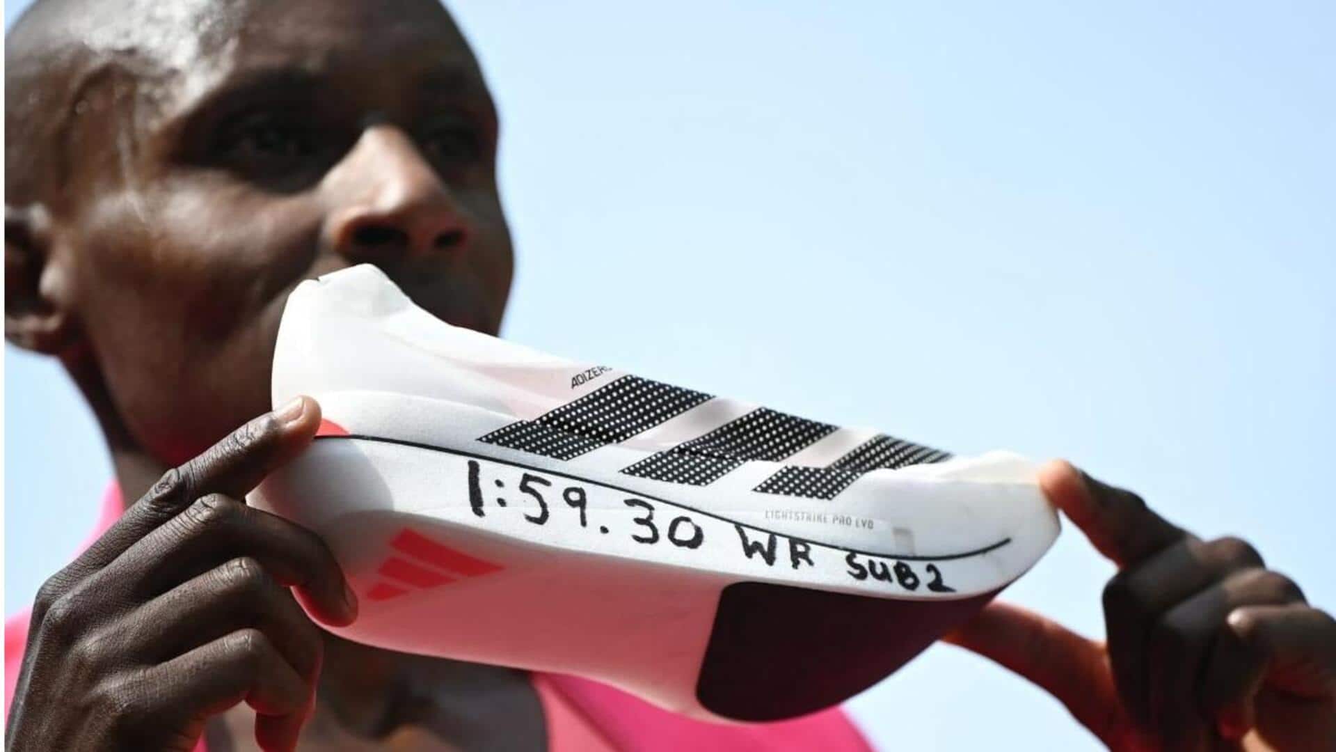 How a $500 Adidas shoe helped set a marathon record