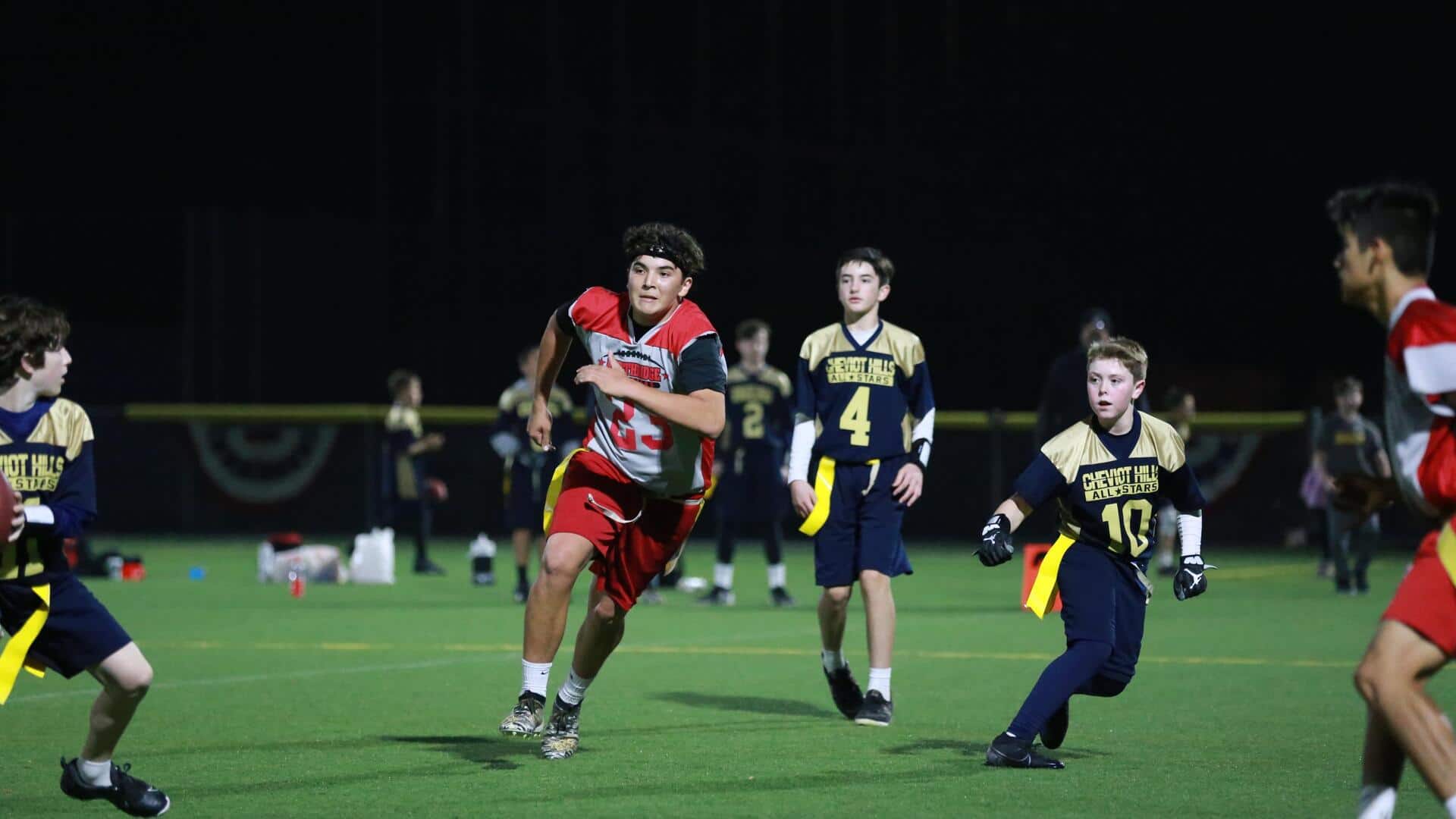 Flag football: A safe sport that builds strength and stamina