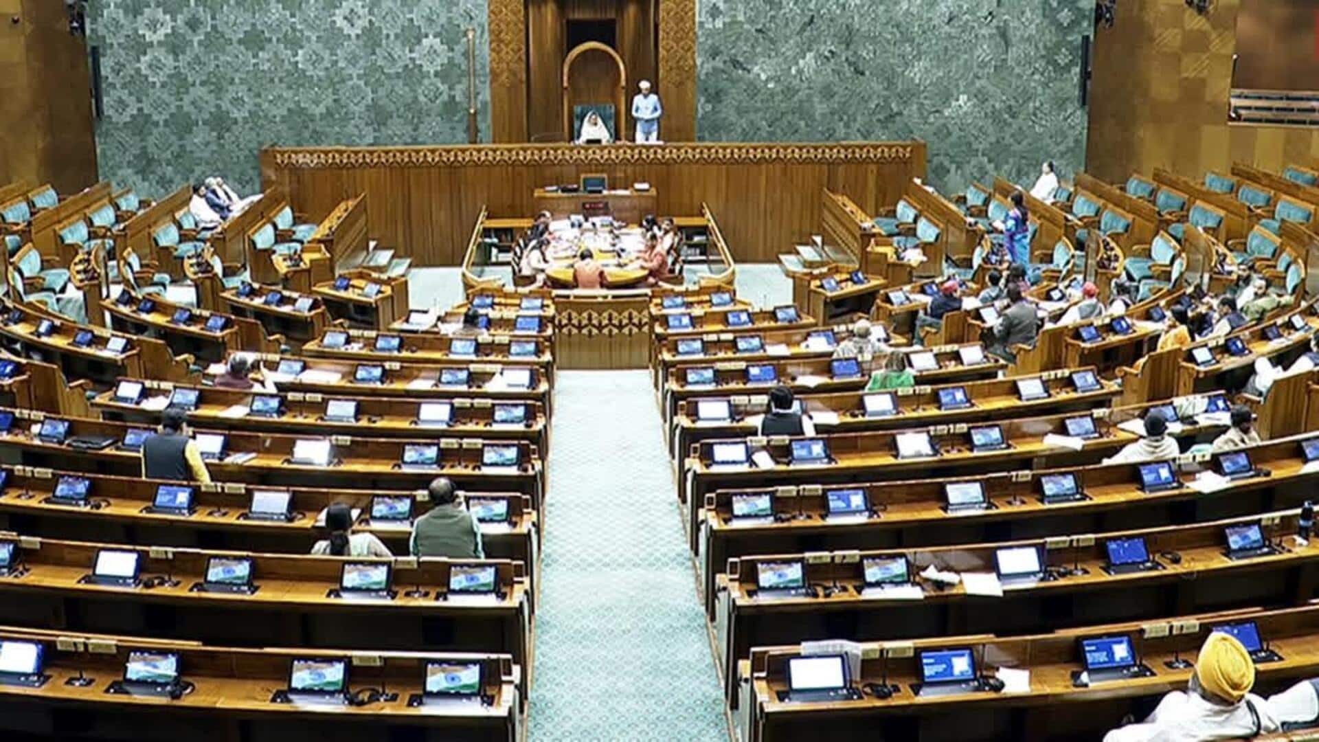Monsoon session of Parliament: Both Houses adjourned till 12 