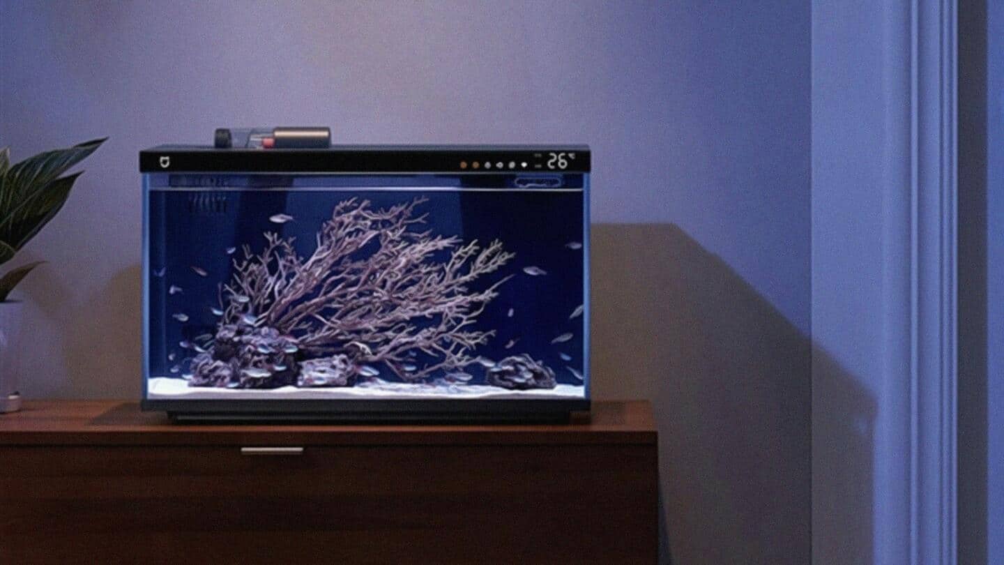 Xiaomi's smart fish tank allows you to feed fish remotely