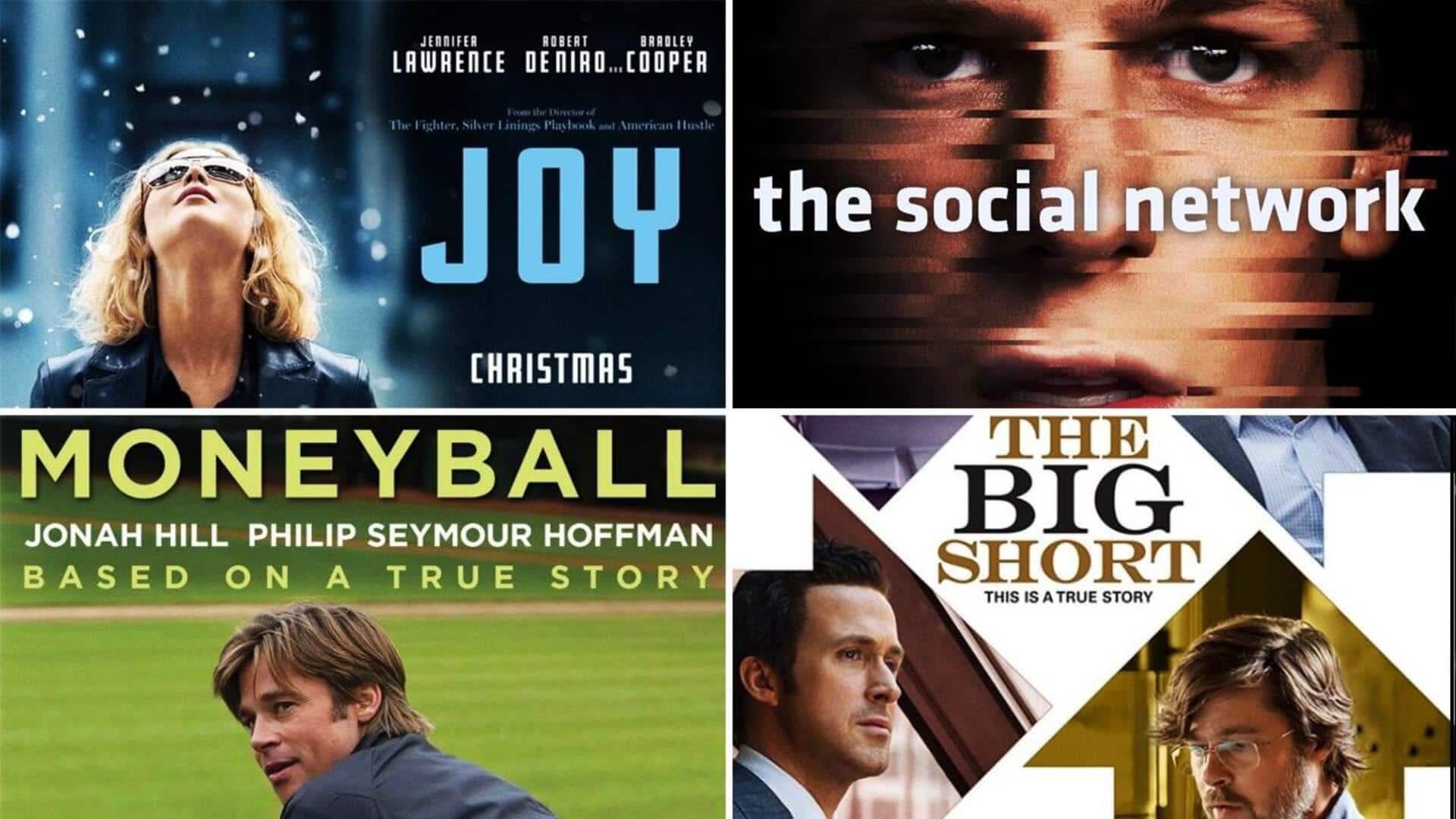 'Joy' to 'Wall Street': Hollywood movies for entrepreneurs to watch