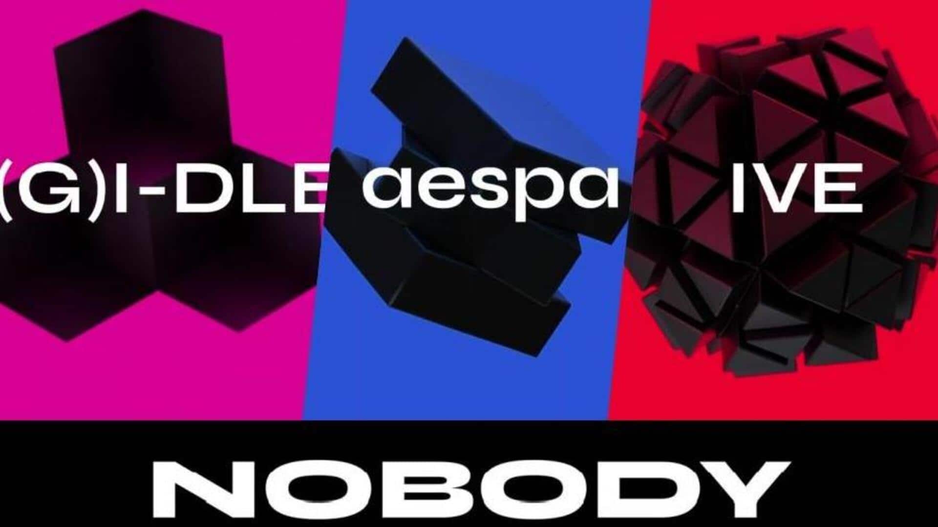 'NOBODY': (G)I-DLE, aespa, IVE announce collaboration; teaser unveiled